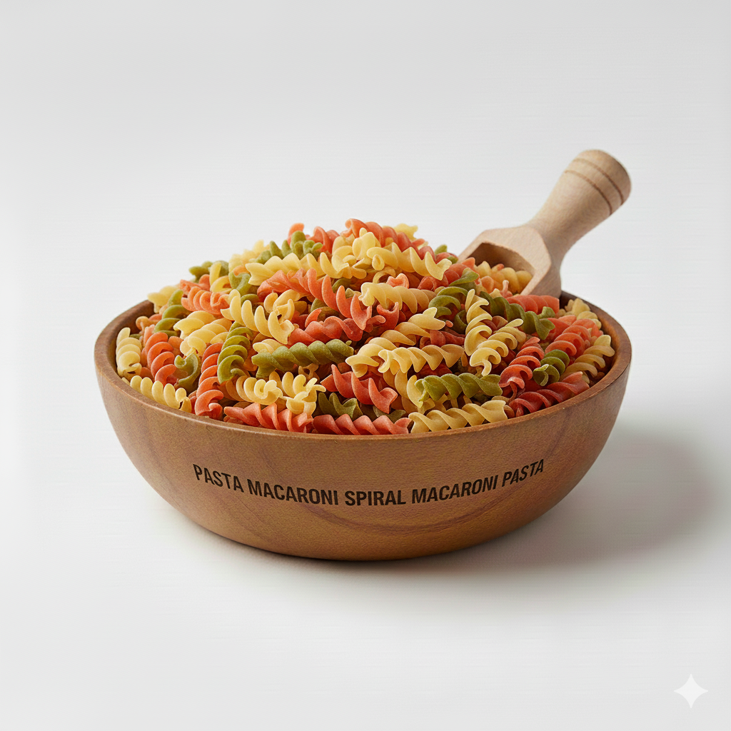 Pasta Macaroni Spiral Macaroni Pasta